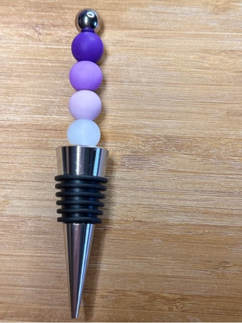 Purple Wine Stopper